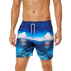 Velero Mens Panoramic Swim Bottom Trunks, NWT